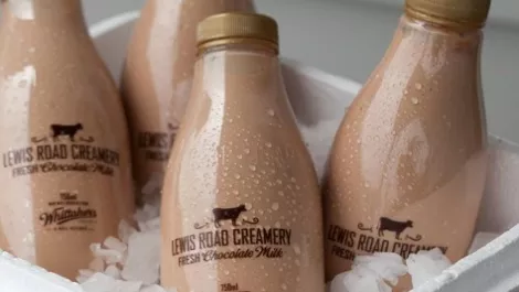 The social media frenzy surrounding Lewis Road Creamery Chocolate Milk