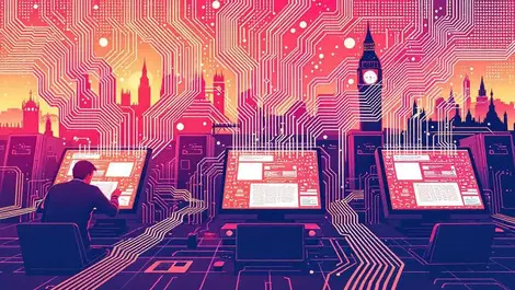 Uk cyberattack computers servers overwhelmed digital traffic london